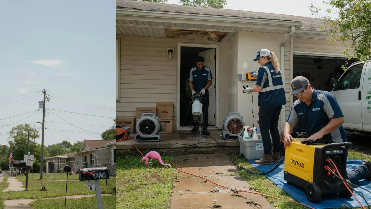 Storm Damage Water Removal in Santa Rosa, TX near me